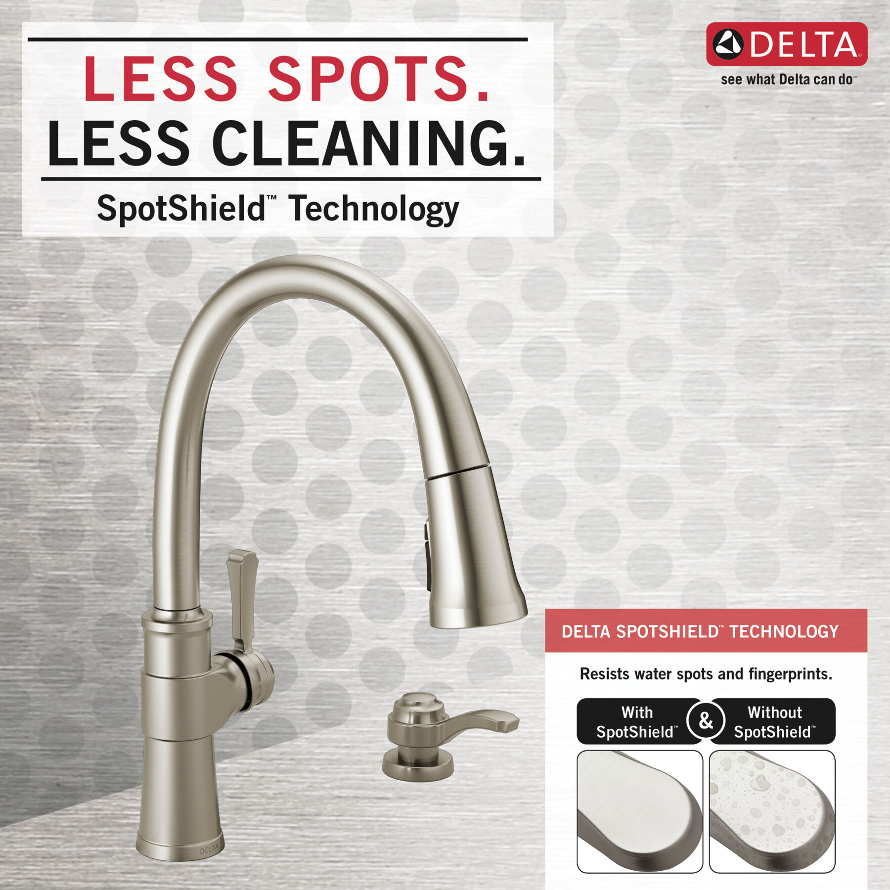 Pull-Down Kitchen Faucet w/Soap (Recertified)