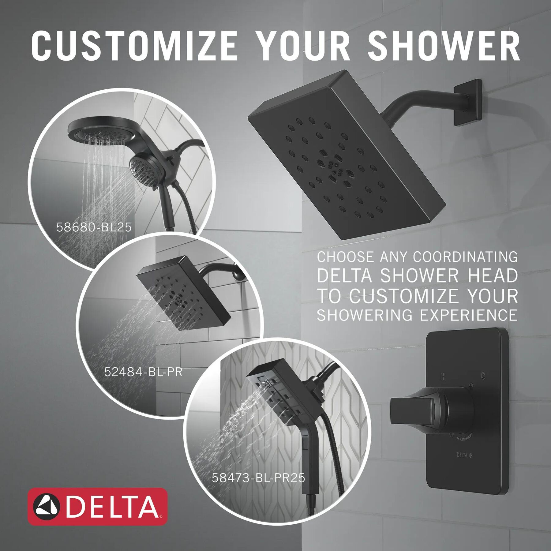 Monitor 14 Series Shower Trim - LHD (Recertified)