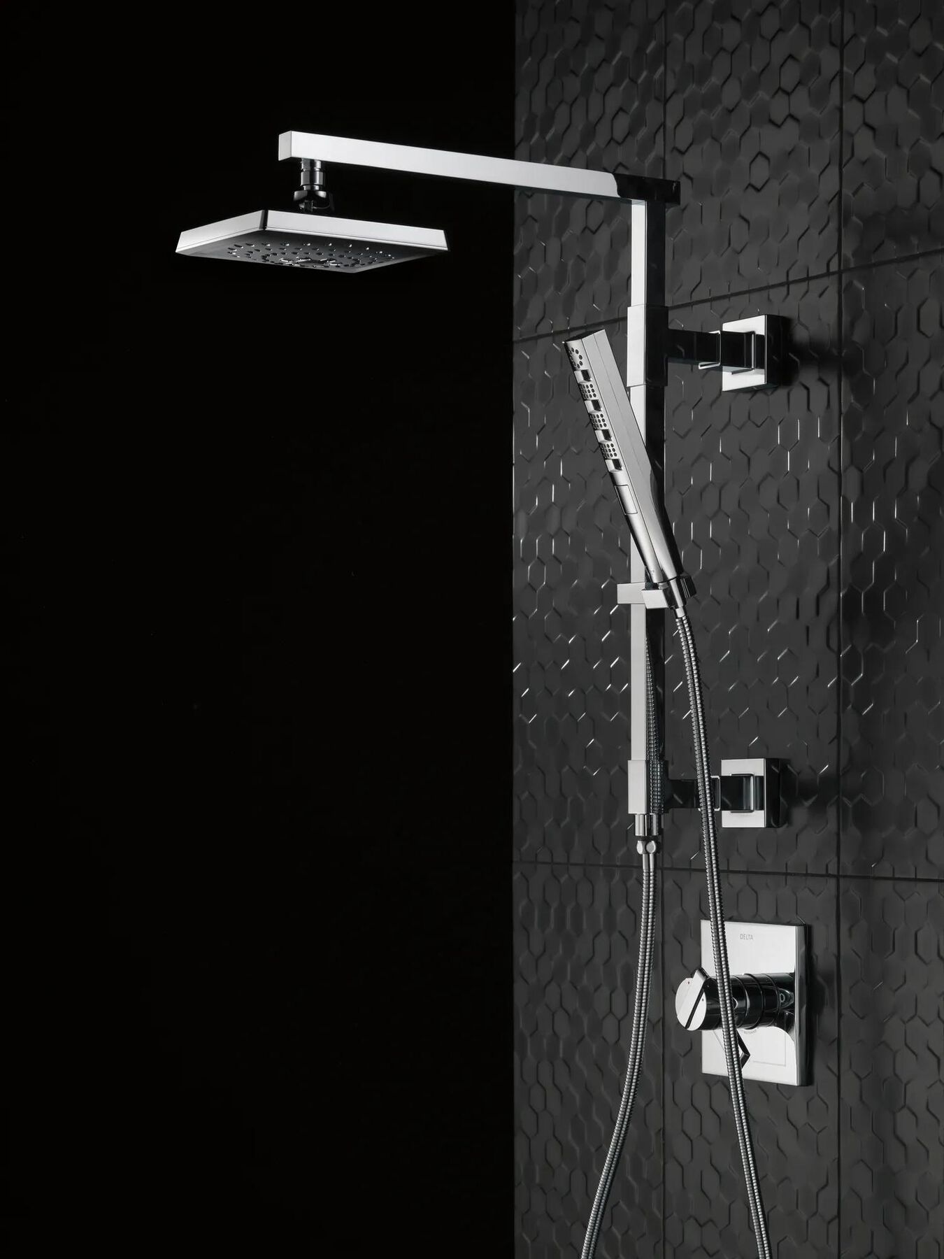 H<sub>2</sub>Okinetic&reg; 3-Setting Raincan Shower Head