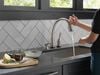 Single Handle Pull-Down Kitchen Faucet with Touch2O&reg; Technology and Soap Dispenser