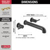 Wall Mounted Tub Filler