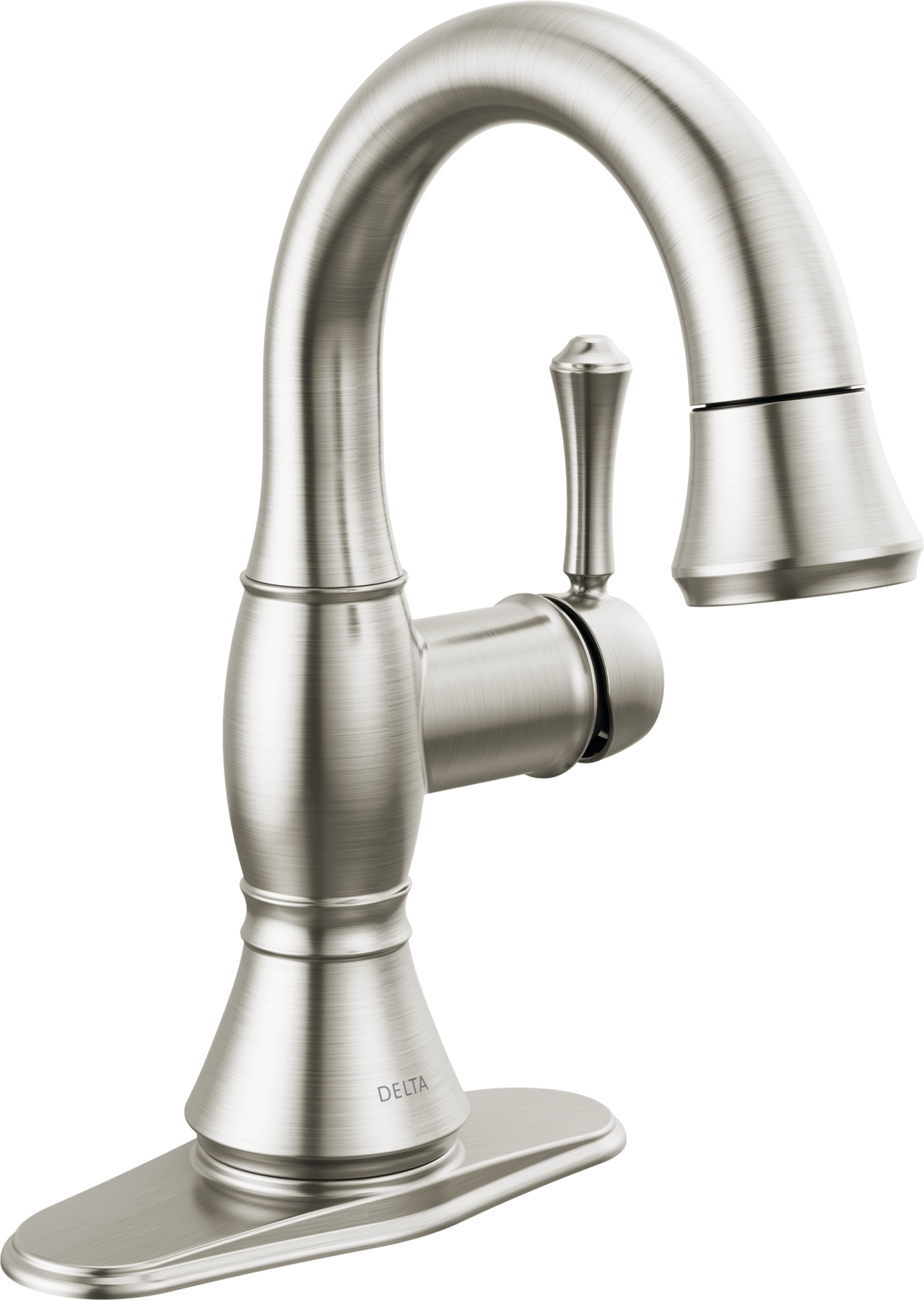 Single Handle Pull Down Bathroom Faucet (Recertified)