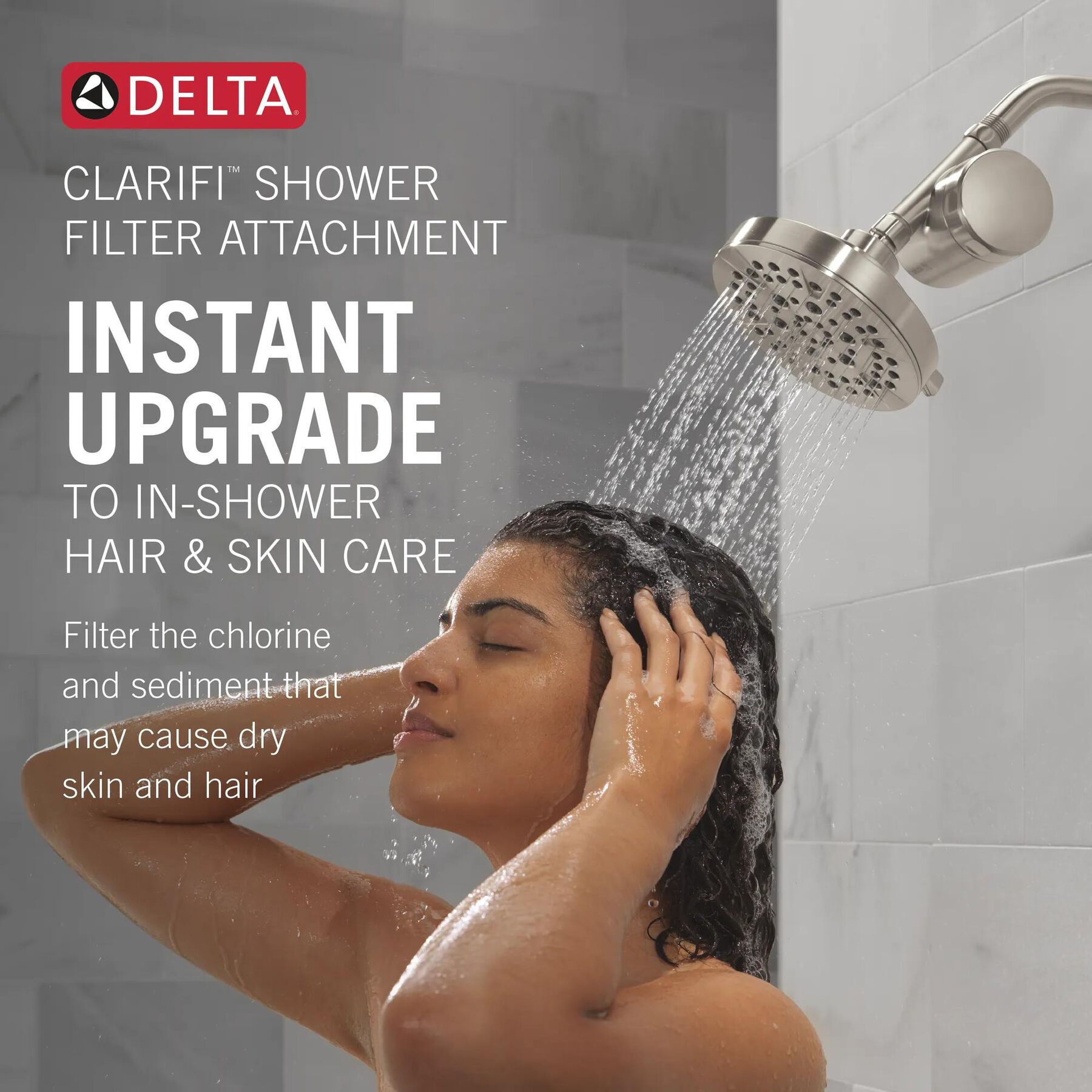 Standard Shower Filter with Shower Head Bundle