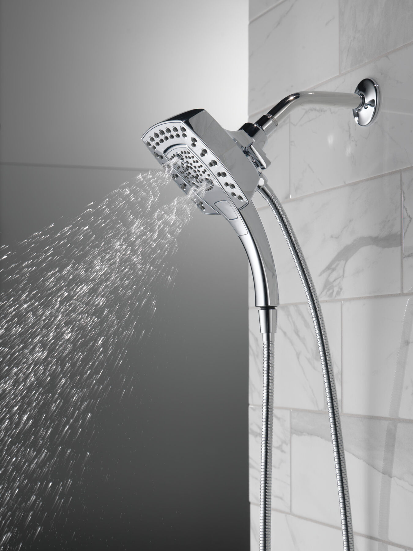 H<sub>2</sub>Okinetic&reg; In2ition&reg; 5-Setting Two-in-One Shower (Recertified)