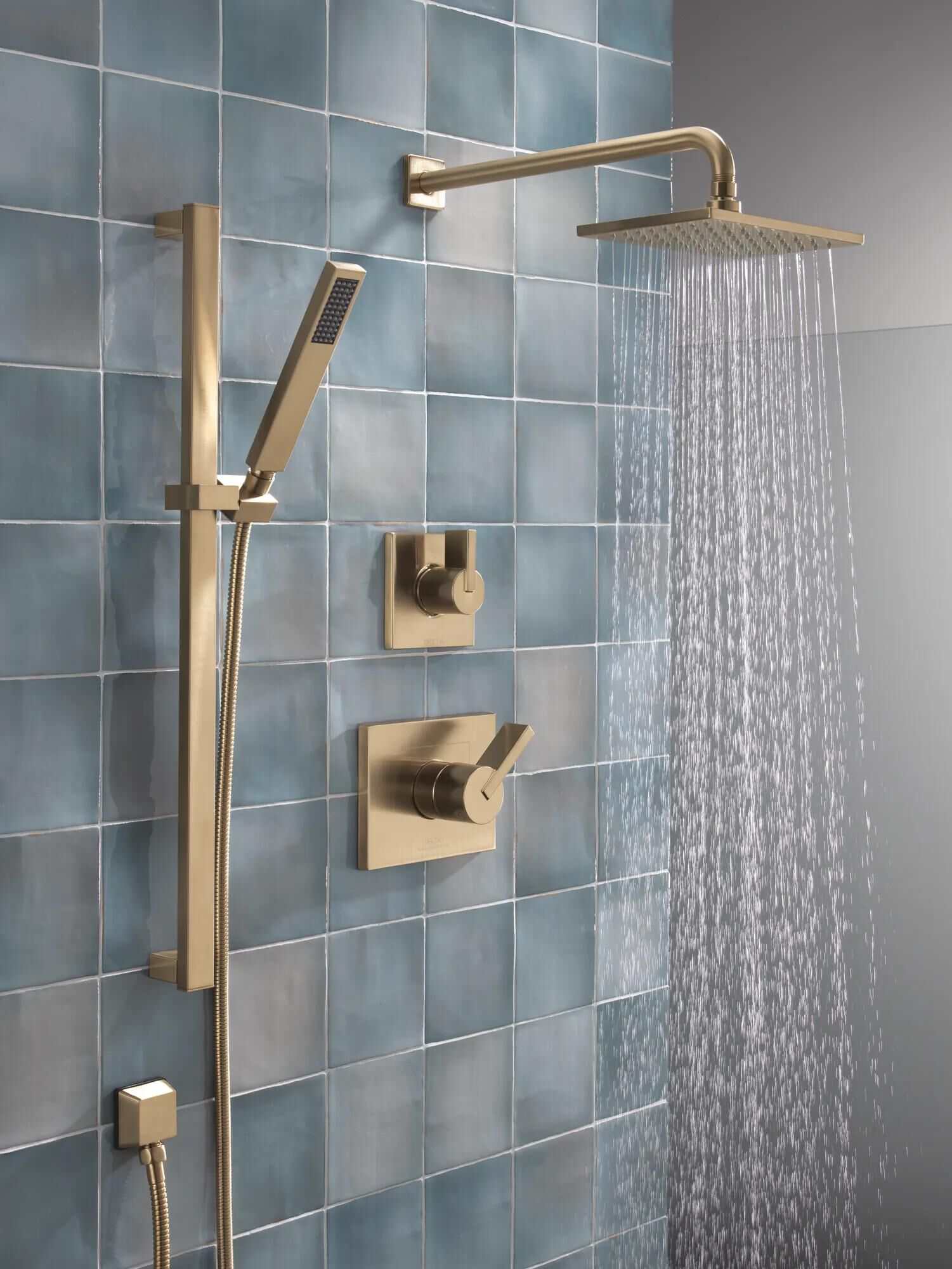 3-Setting 2-Port Diverter Trim in Champagne Bronze T11853-CZ