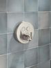 Round Contemporary Push-Button Shower