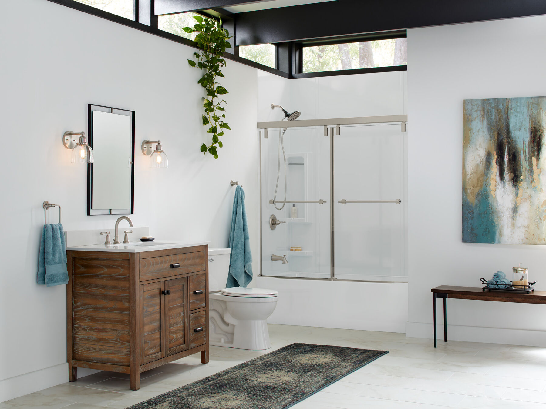 Monitor&reg; 14 Series Tub and Shower with WaterSense In2ition&reg; Two-in-One Shower