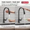 Single Handle Kitchen Pull-Down Faucet With Touchless Technology