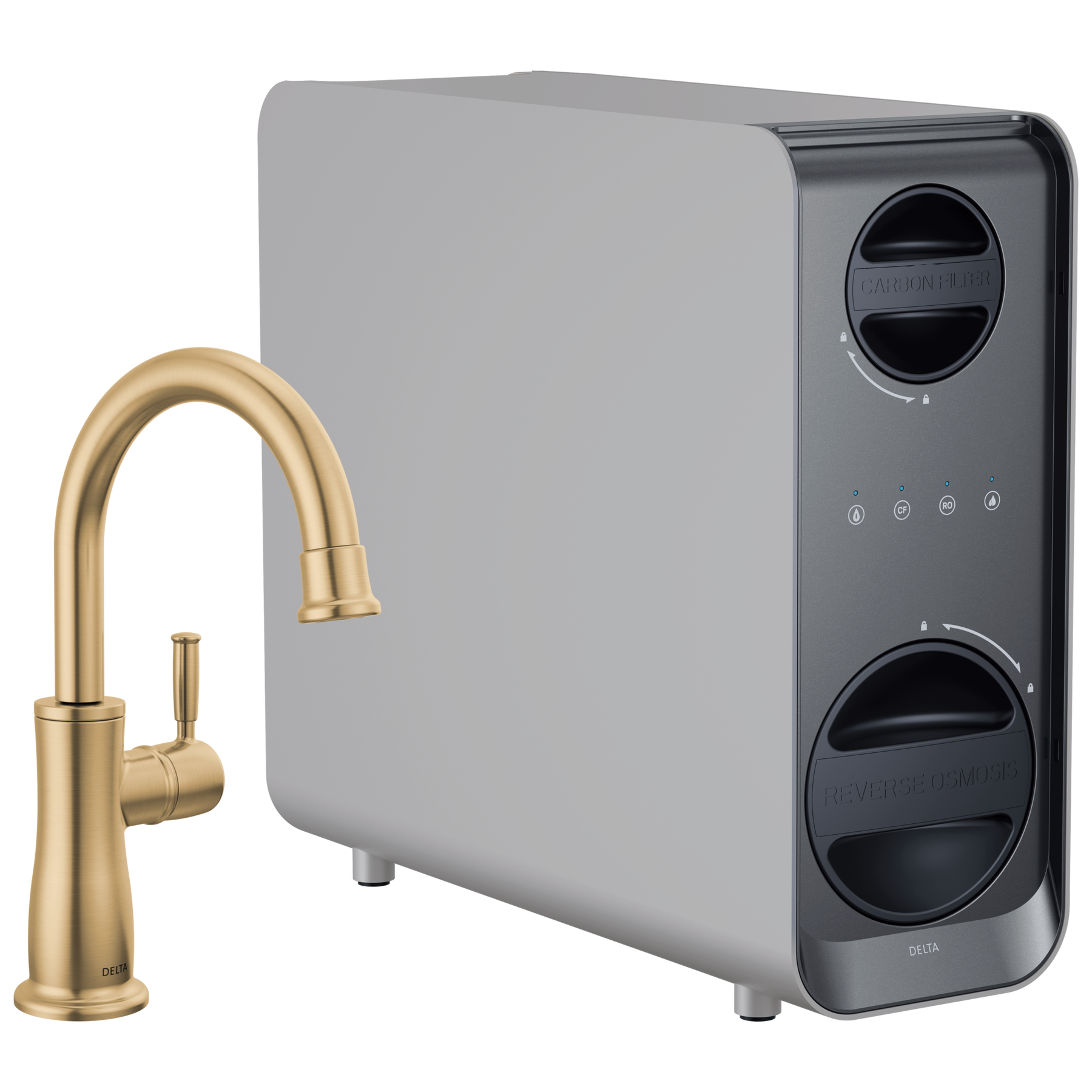 Tankless Under Sink 6-Stage Reverse Osmosis System with Beverage Faucet Bundle