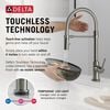 Touch<sub>2</sub>O&reg; Technology Kitchen Faucet with Touchless Technology