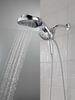 HydroRain&reg; H<sub>2</sub>Okinetic&reg; 5-Setting Two-in-One Shower Head