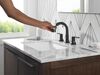 Two Handle Widespread Pull Down Bathroom Faucet