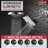 HydroRain&reg; H<sub>2</sub>Okinetic&reg; In2ition&reg; 5-Setting Two-in-One Shower