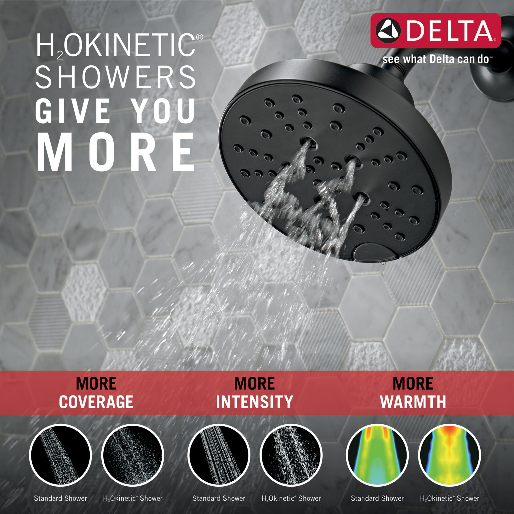 17 Series Shower Trim with H2Okinetic&reg; (Recertified)