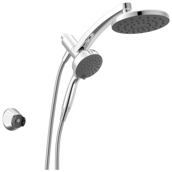 PivotPro™ 3-in-1 Combination Shower with Silicone Spray Face in Chrome ...