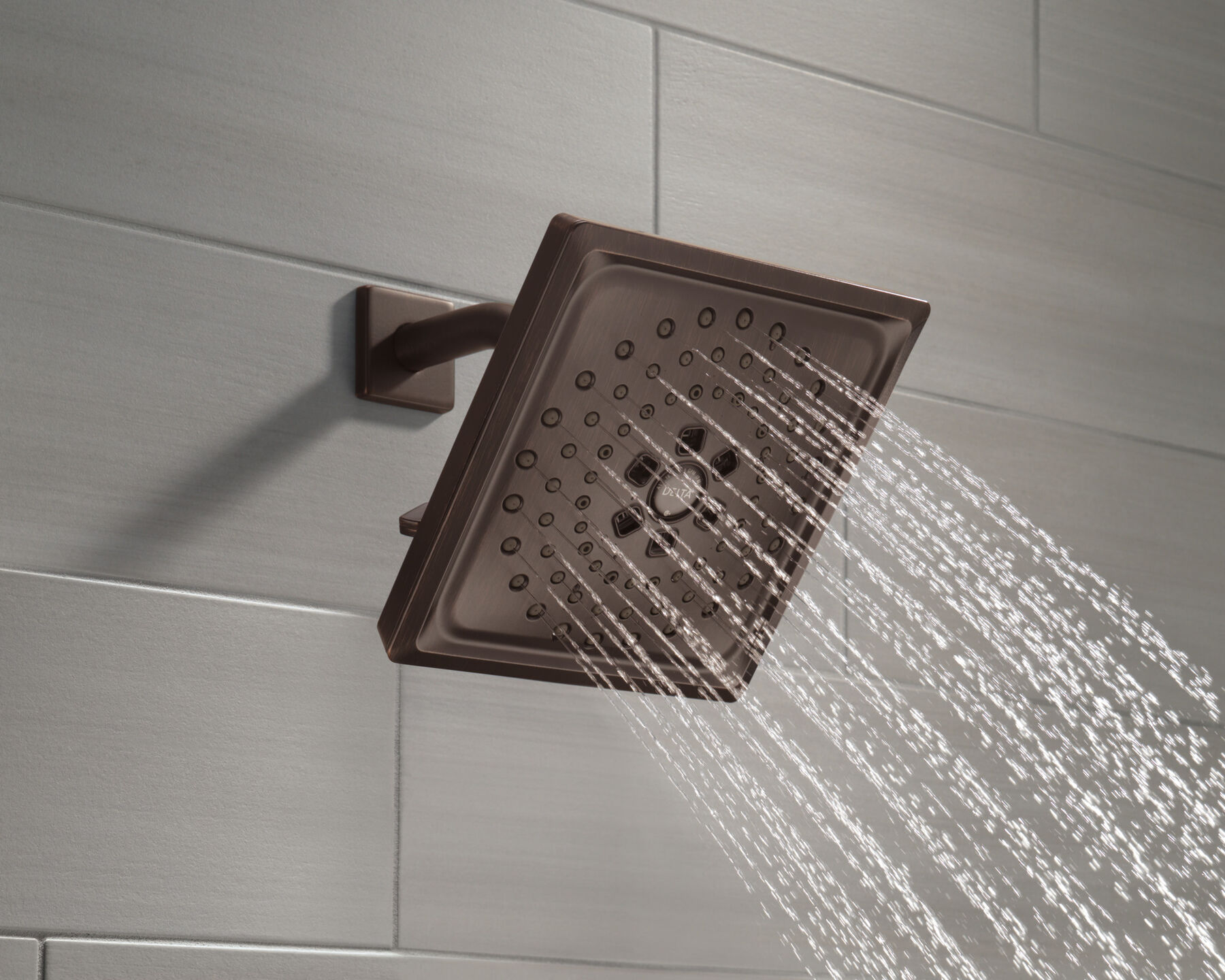 H<sub>2</sub>Okinetic&reg; 3-Setting Raincan Shower Head (Recertified)
