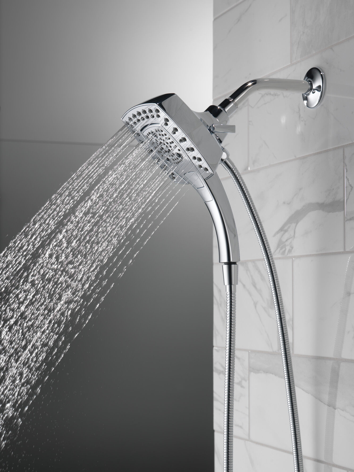 H2Okinetic® In2ition® 5-Setting Two-in-One Shower in Chrome 58474