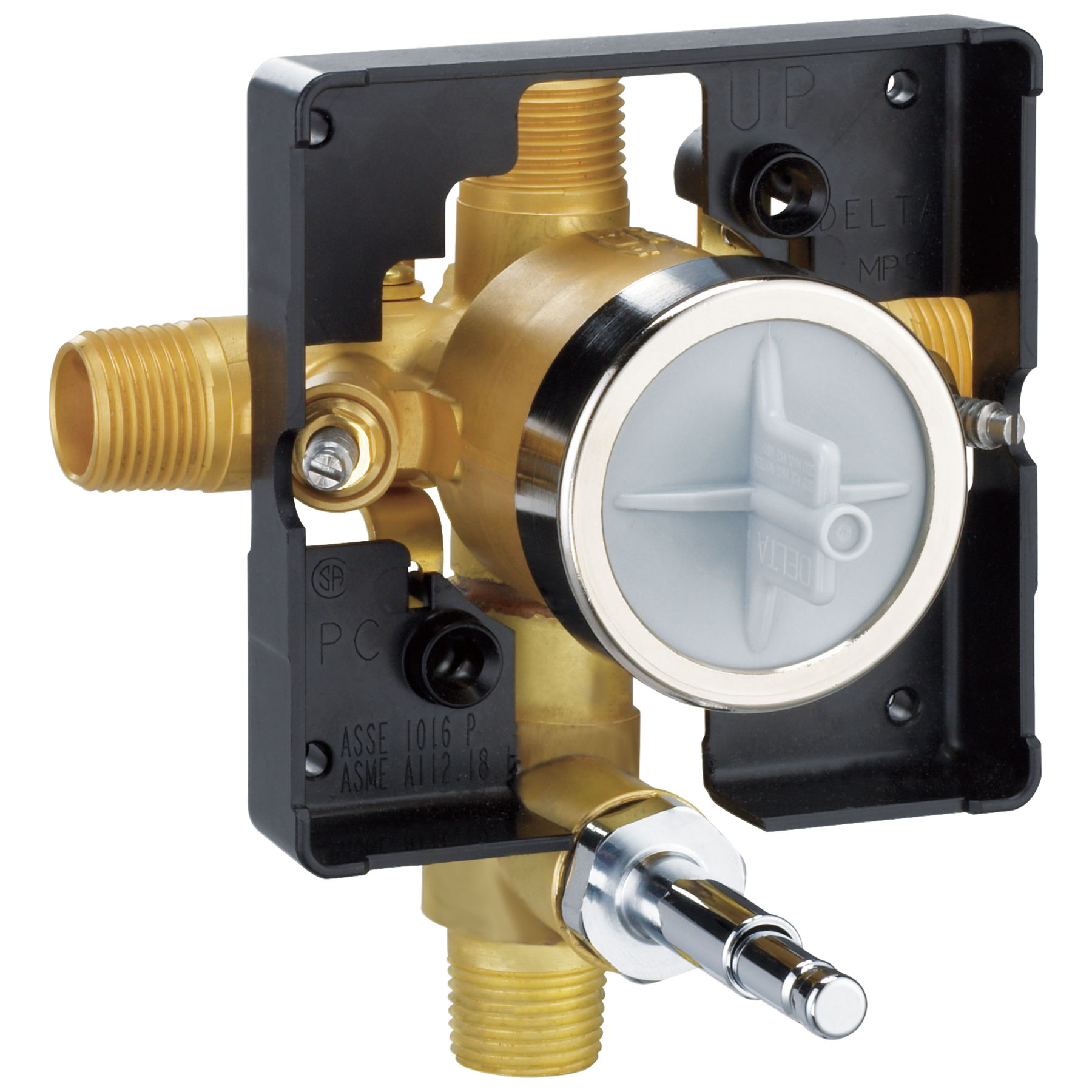 MultiChoice&reg; Universal Valve Body with Push Button Diverter