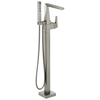 Single Handle Floor Mount Tub Filler Trim (Recertified)