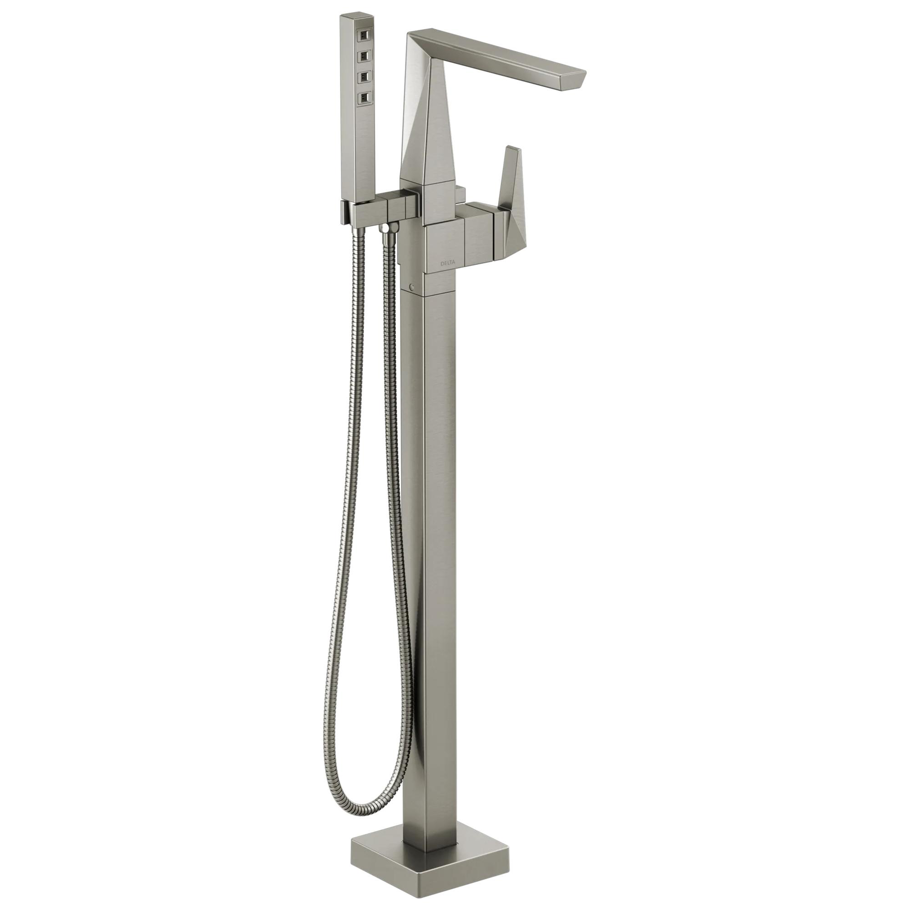 Single Handle Floor Mount Tub Filler Trim (Recertified)