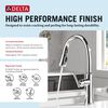 Single Handle Pull-Down Kitchen Faucet