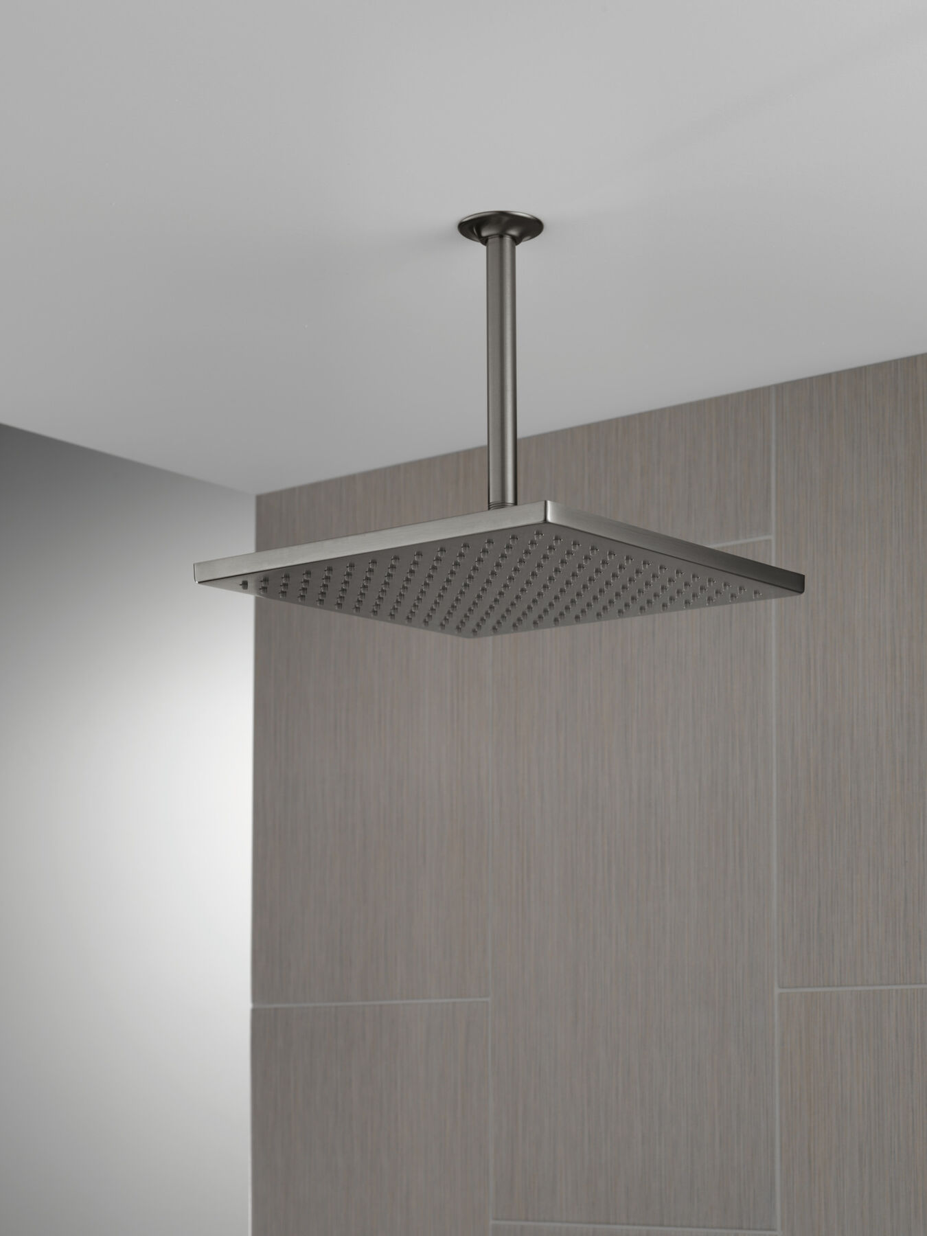 Single-Setting Metal Raincan Shower Head