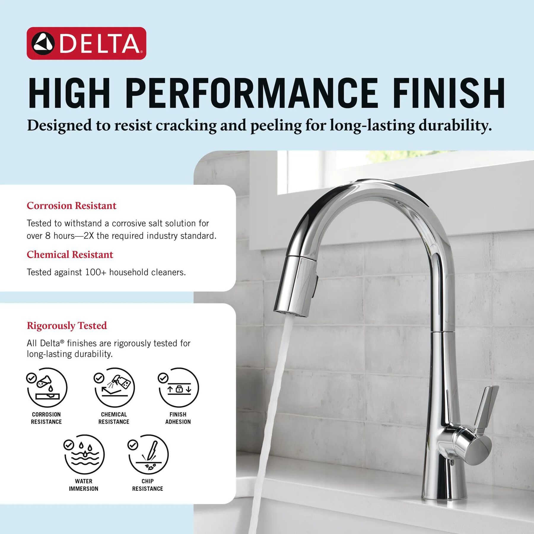Single Handle Pull-Down Kitchen Faucet