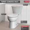 Elongated Dual-Flush Toilet