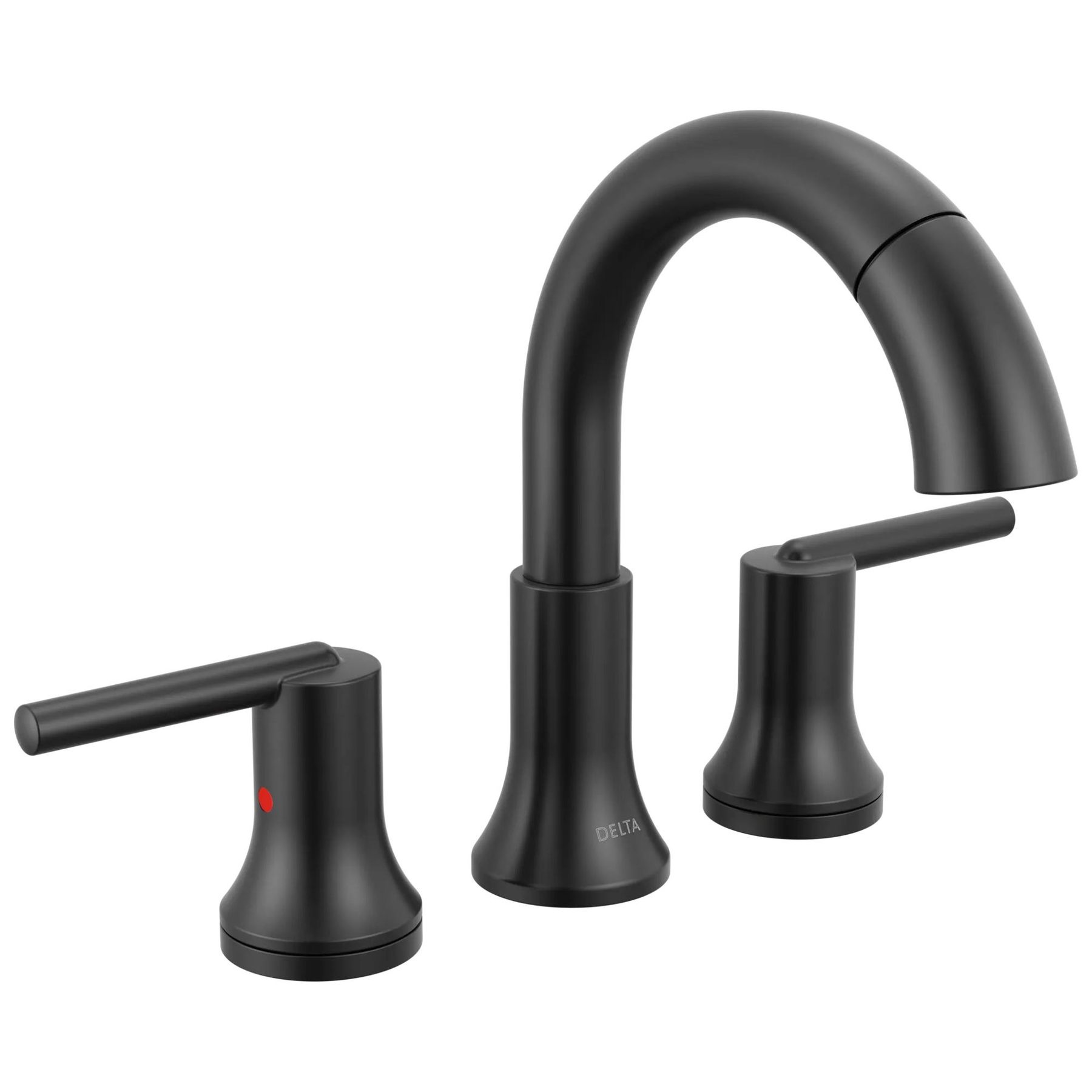 Two Handle Widespread Pull Down Bathroom Faucet