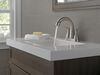 Two Handle Centerset Pull-Down Bathroom Faucet