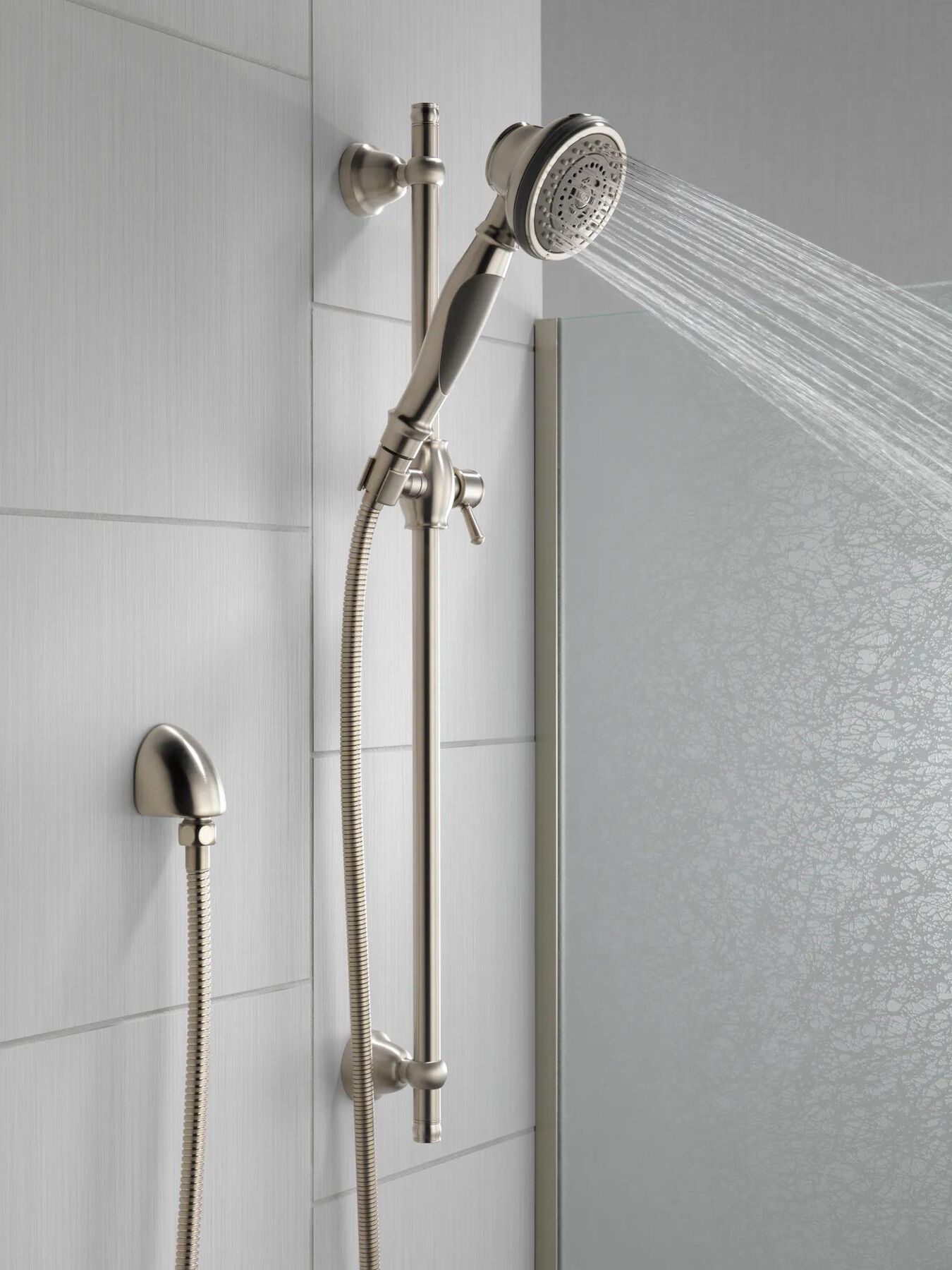 Hand Shower 1.75 GPM w/Slide Bar 3-Setting (Recertified)