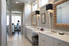 Metal Lever Handle Set - Deck Mount Bathroom & Bidet