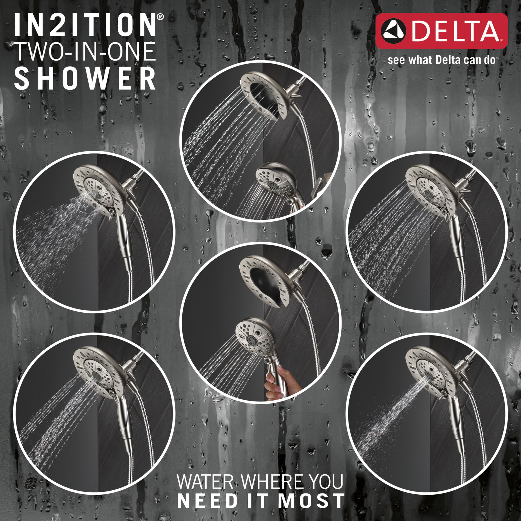 In2ition&reg; Tub/Shower Rough & Trim 14S (Recertified)