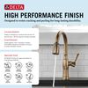 Single Handle Pull-Down Kitchen Faucet with Soap Dispenser and ShieldSpray&reg; Technology