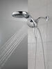 HydroRain&reg; H2Okinetic&reg; 5-Setting Two-in-One Shower Head (Recertified)