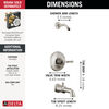 14 Series Tub Shower Trim - Less Head