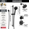 3-Function Custom Shower Bundle with ProClean Hand Shower