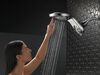 HydroRain&reg; H<sub>2</sub>Okinetic&reg; 5-Setting Two-in-One Shower Head