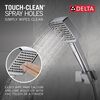 4-Setting Hand Shower with Wall Mount featuring FeatherRain&trade; Spray