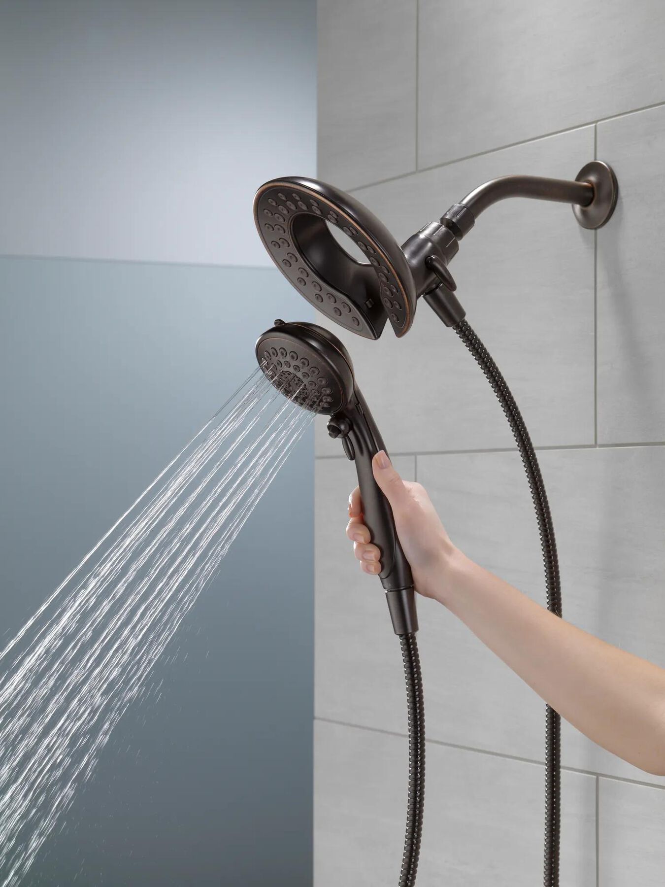 In2ition&reg; 5-Setting Two-in-One Shower