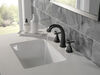 Two Handle Widespread Bathroom Faucet (Recertified)