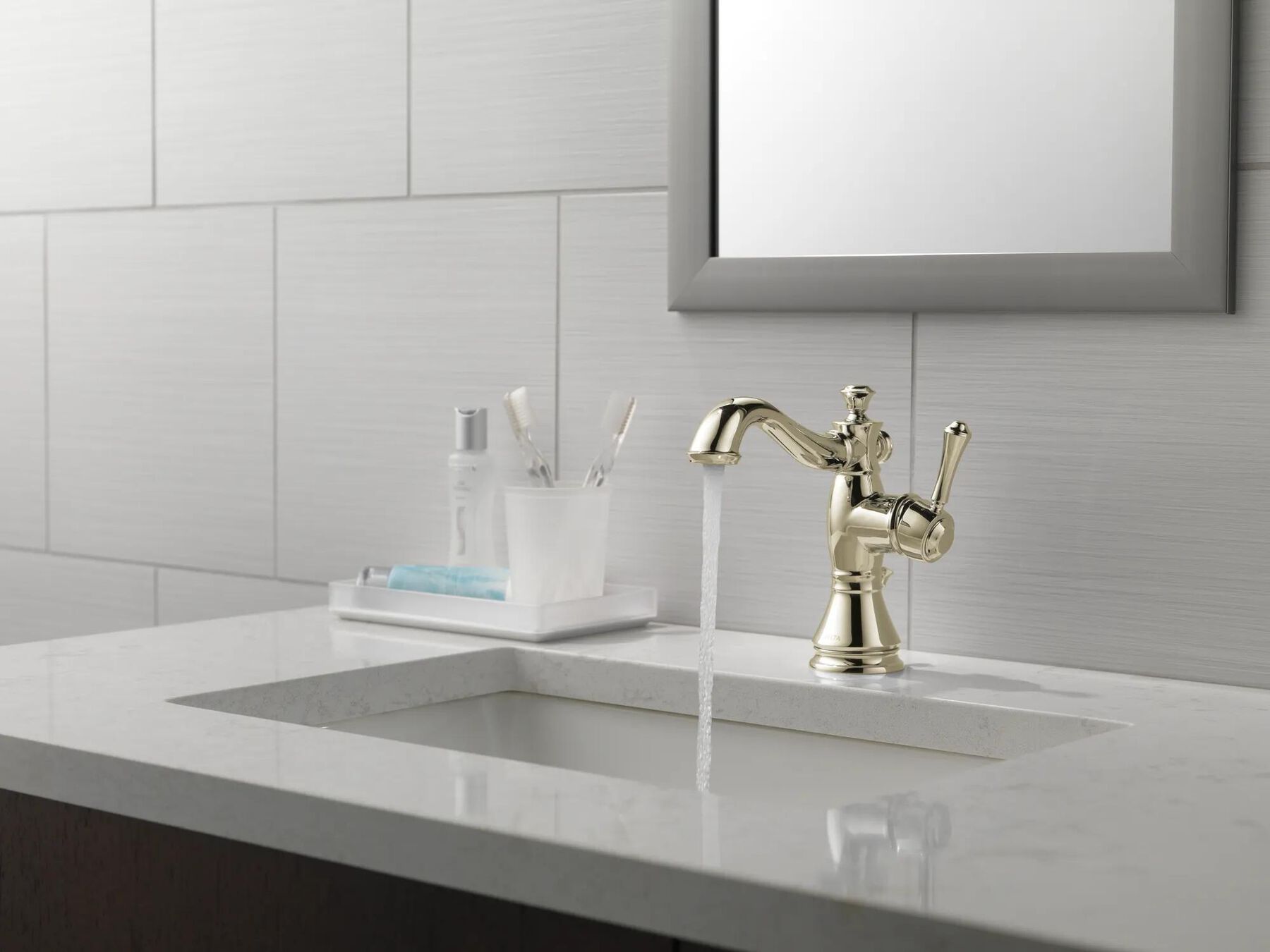 Single Handle Bathroom Faucet (Recertified)