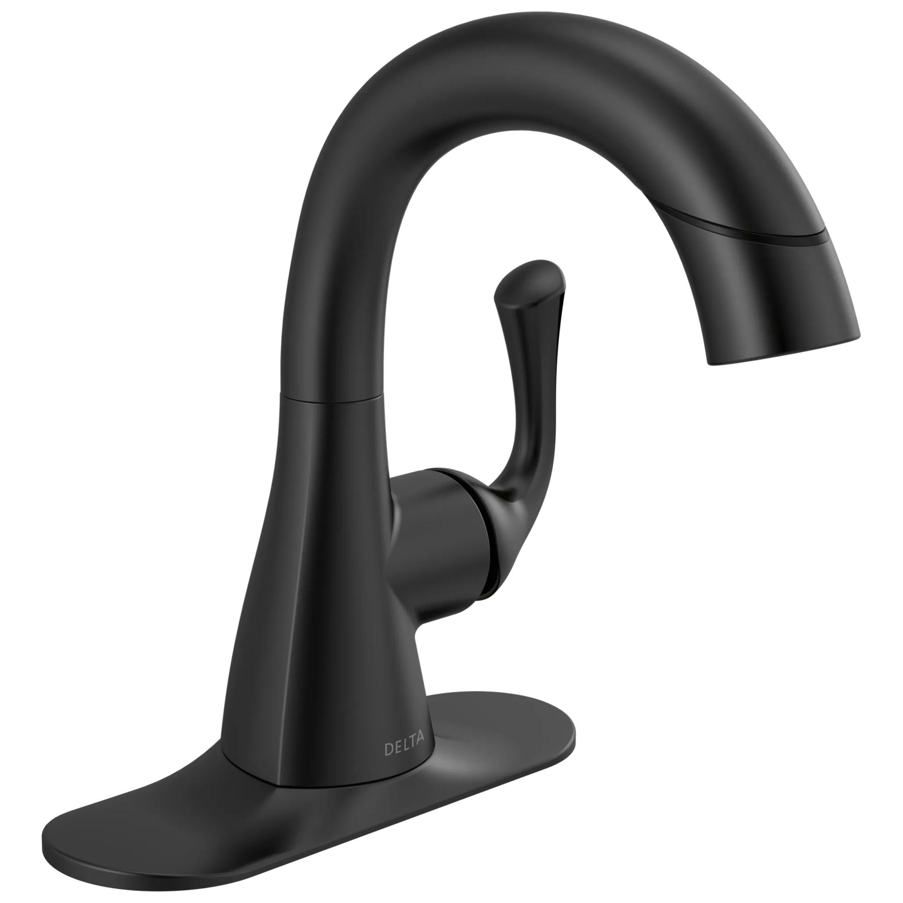 Single Handle Pull-Down Bathroom Faucet