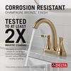 Two Handle Centerset Bathroom Faucet
