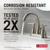 Two Handle Centerset Bathroom Faucet
