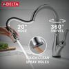 VoiceIQ&reg; Kitchen Faucet with Touch<sub>2</sub>O&reg; Technology with Touchless Technology
