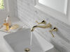 Two Handle Wall Mount Bathroom Faucet Trim