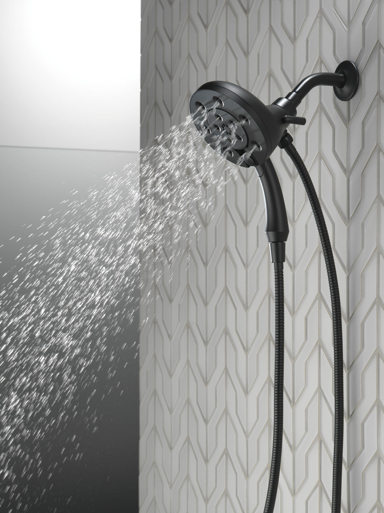 H2Okinetic&reg; In2ition&reg; 4-Setting Two-in-One Shower (Recertified)