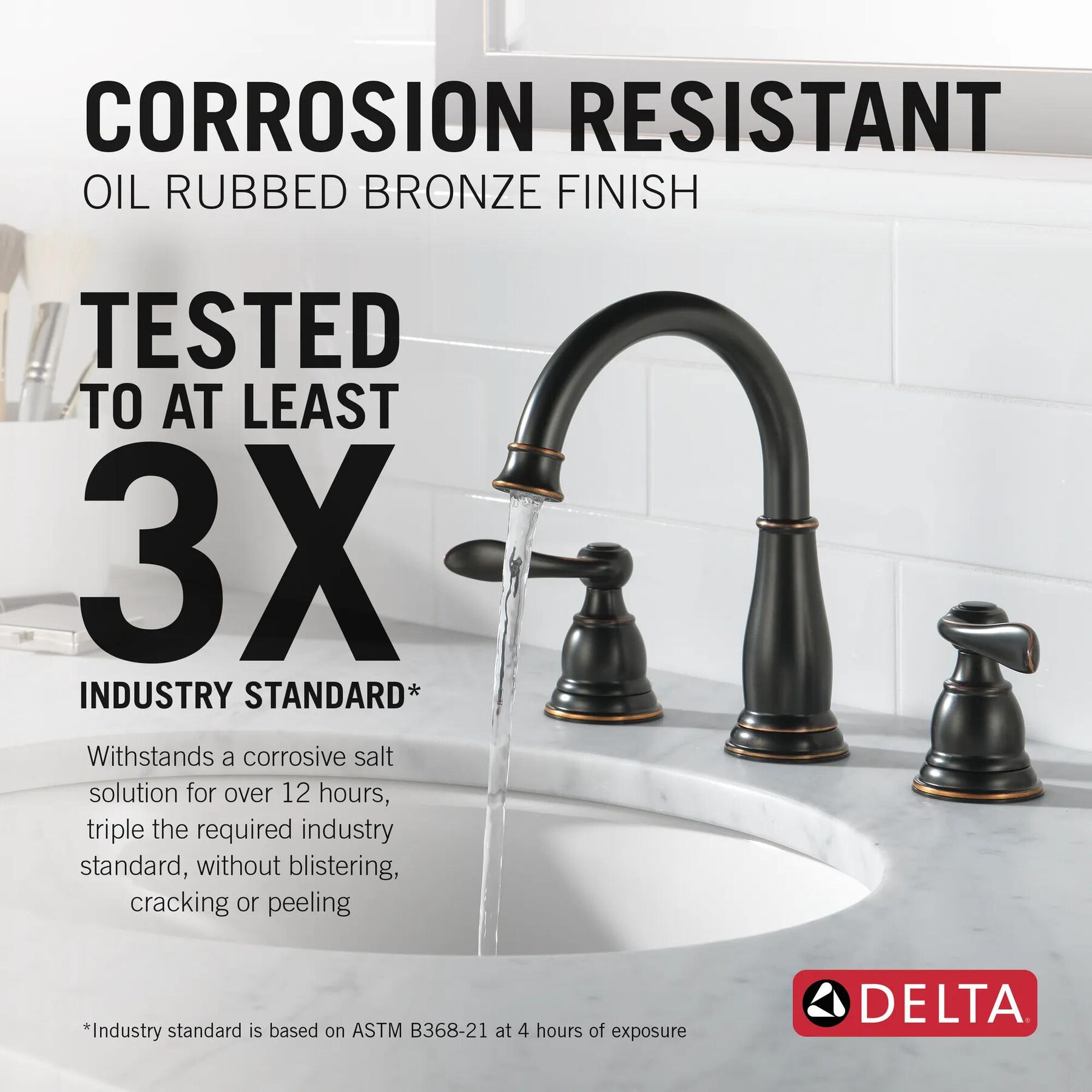Two Handle Widespread Bathroom Faucet