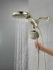 HydroRain&reg; H<sub>2</sub>Okinetic&reg; 5-Setting Two-in-One Shower Head (Recertified)